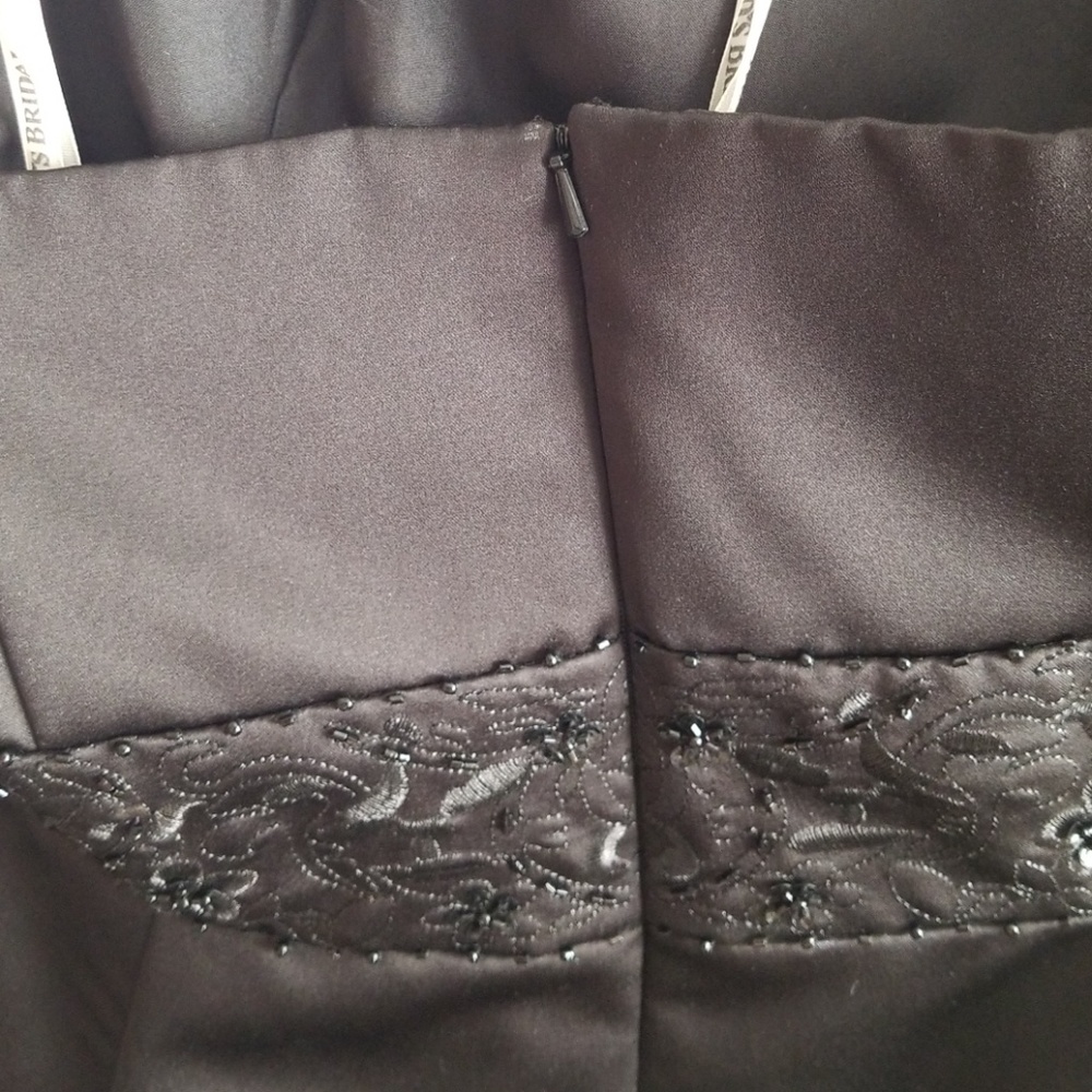Sz 18 Formal Black Dress Sleeveless - Picture 6 of 8